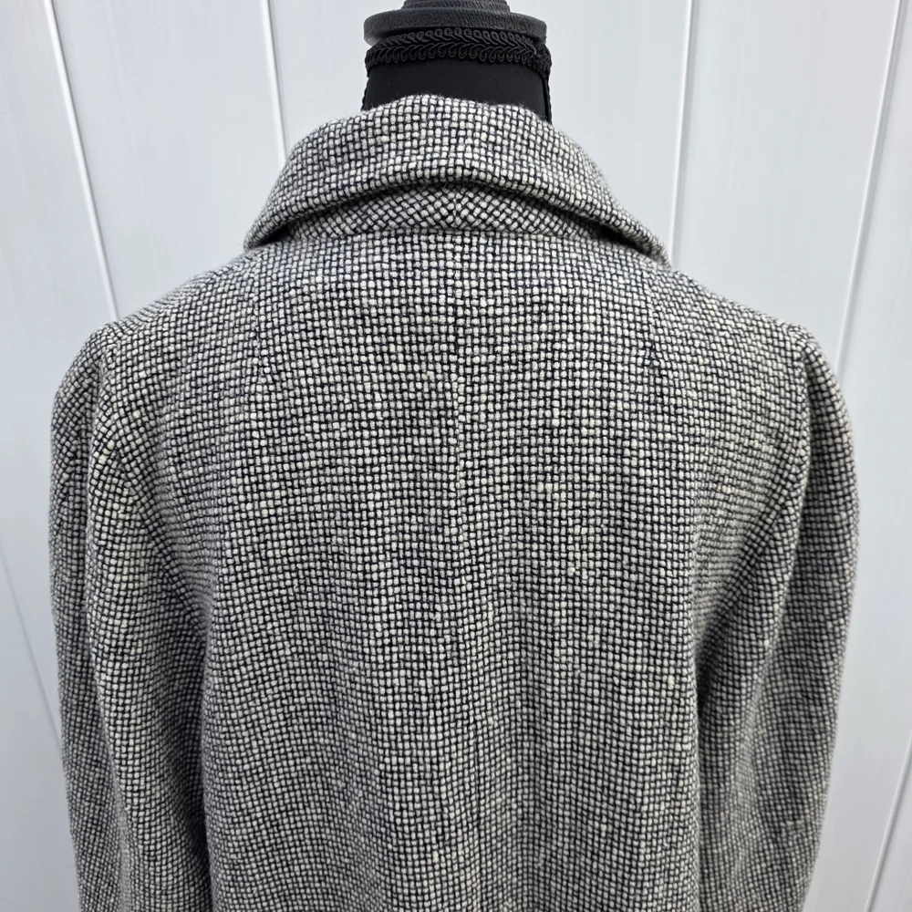 Belle Shoppe Vintage Wool Tweed Coat Women's Medium